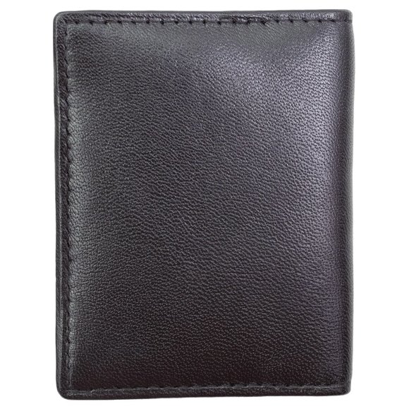 Men Genuine Leather Bifold Credit Card Holder with RFID Blocking - Picture 12 of 13